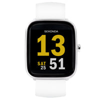 Smart Watch - Sekonda 30013 Motion Men's White Smartwatch