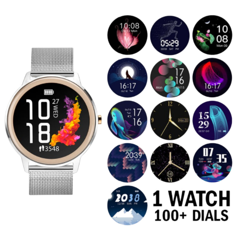 Sekonda 40387 Ladies Silver Smart Watch from WatchPilot