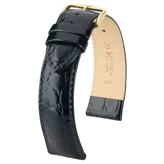 Hirsch Crocograin L Strap 12322850-2-18