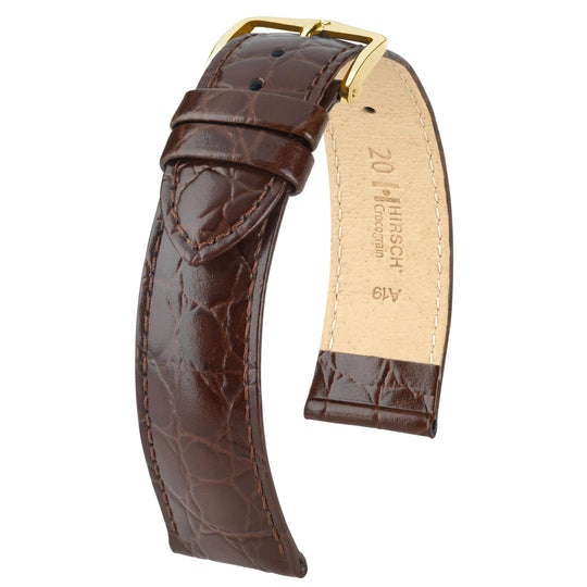 Hirsch Crocograin M Strap 12302810-1-12
