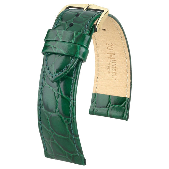 Hirsch Crocograin M 14mm Strap 12302840-1-14