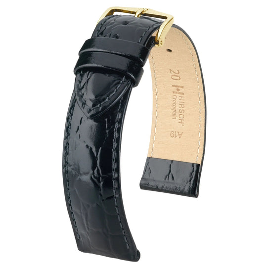 Hirsch Crocograin M Strap 12302850-1-20