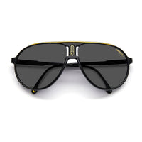 Sunglasses - Carrera CHAMPION65/N 807 62IR Unisex Black Sunglasses