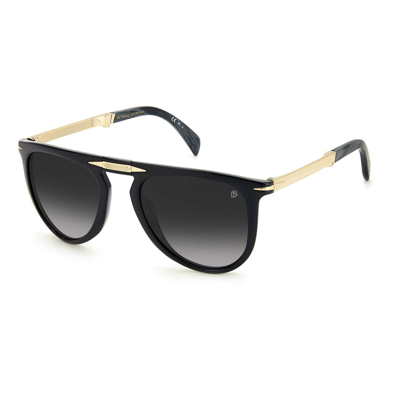 Sunglasses - David Beckham DB 1039/S/FD 2M2 549O Unisex Black Gold