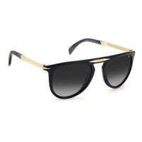 Sunglasses - David Beckham DB 1039/S/FD 2M2 549O Unisex Black Gold