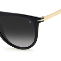 Sunglasses - David Beckham DB 1039/S/FD 2M2 549O Unisex Black Gold