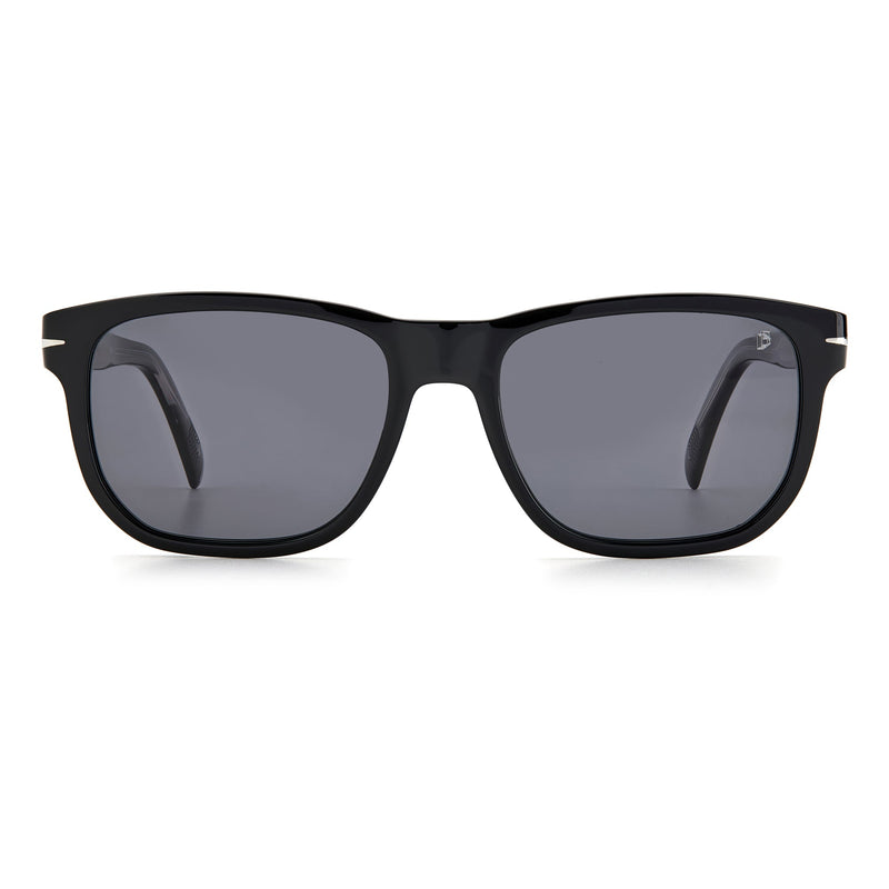 Sunglasses - David Beckham DB 1045/S BSC 54M9 Men's Black Silver