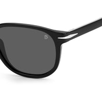 Sunglasses - David Beckham DB 1070/S BSC 53M9 Unisex Black Silver
