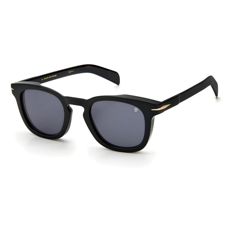 Sunglasses - David Beckham DB 7030/S 2M2 49IR Men's Black Gold