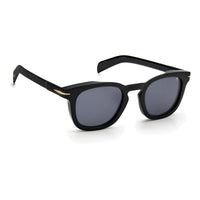 Sunglasses - David Beckham DB 7030/S 2M2 49IR Men's Black Gold