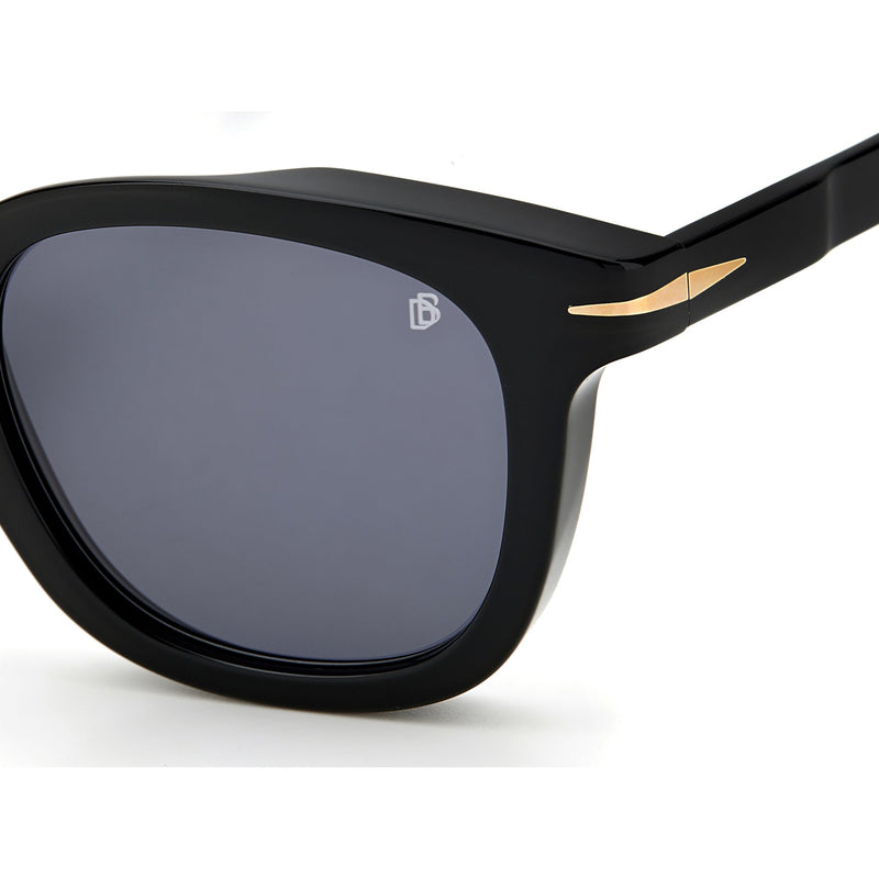 Sunglasses - David Beckham DB 7030/S 2M2 49IR Men's Black Gold