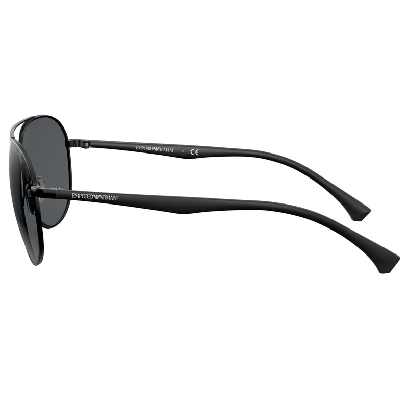Sunglasses - Emporio Armani 0EA2096 300187 60 (AR23) Men's Matte Black Sunglasses