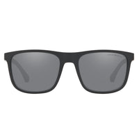 Sunglasses - Emporio Armani 0EA4129 50016G 56 (AR8) Men's Black Sunglasses
