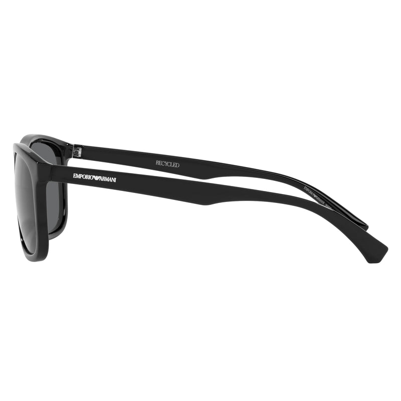 Sunglasses - Emporio Armani 0EA4158 588987 57 (AR15) Men's Black Sunglasses
