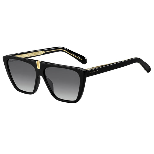 Givenchy GV 7109/S 807 589O(GV4) Unisex Black Sunglasses