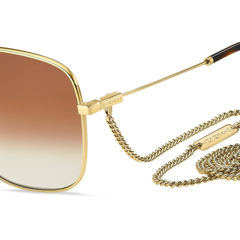 Sunglasses - Givenchy GV 7183/S J5G 63HA Women's Gold Sunglasses