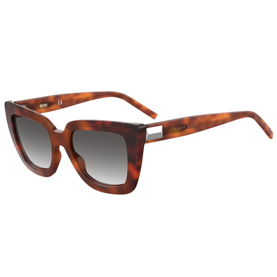 Hugo Boss 1154/S 086 539O(HB30) Women's Dk Havana Sunglasses