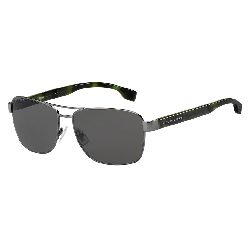 Sunglasses - Hugo Boss 1240/S KJ1 60IR Men's Dark Ruthenium Sunglasses