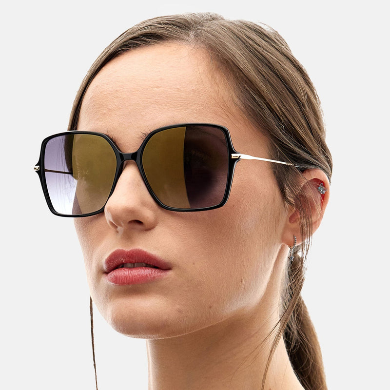 Sunglasses - Hugo Boss 1271/S 807 58FQ Women's Black Sunglasses