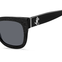 Sunglasses - Jimmy Choo JAN/S DXF 52IR Women's Glt Black