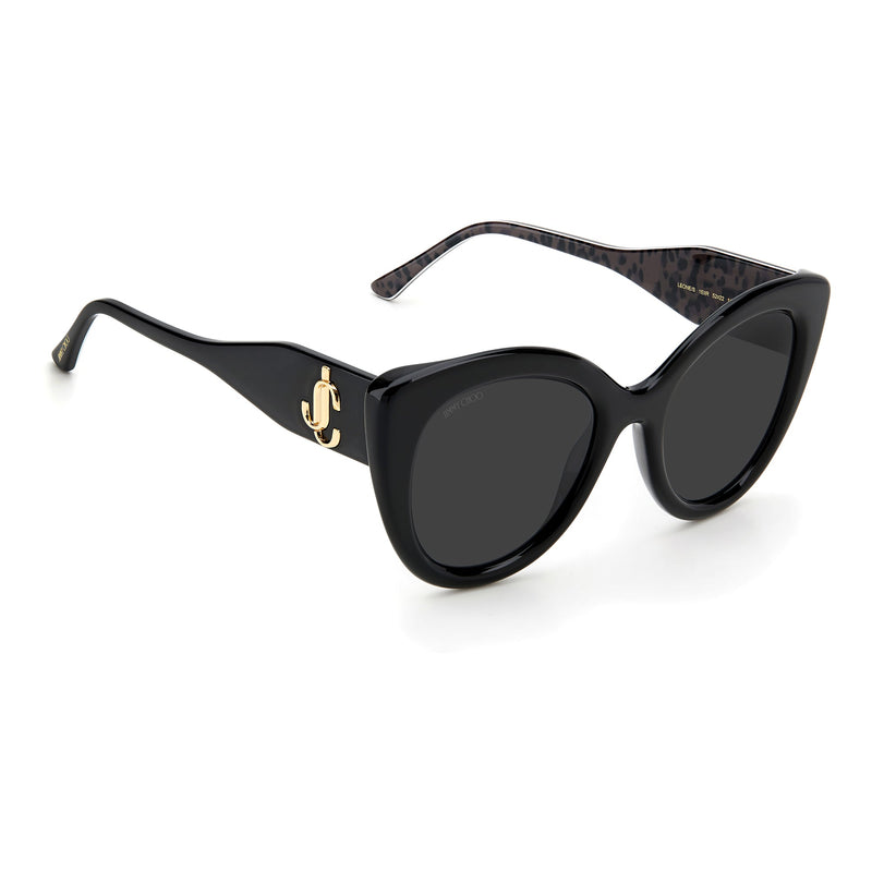 Jimmy Choo Elsie Cat Eye Frame Star Detailed Sunglasses 