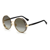 Sunglasses - Jimmy Choo LILO/S RHL 58FQ Women's Gold Black