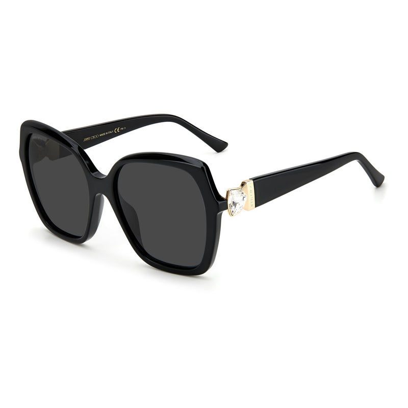 Sunglasses - Jimmy Choo MANON/G/S 807 57IR Unisex Black