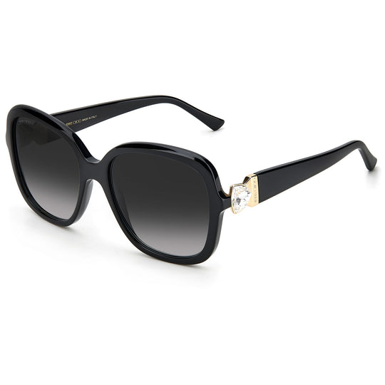 Jimmy Choo SADIE/S 807 569O (JC37) Ladies Black Sunglasses