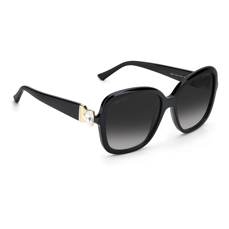 Sunglasses - Jimmy Choo SADIE/S 807 5690 (JC37) Ladies Black Sunglasses
