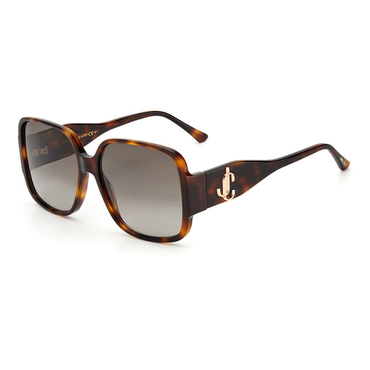 Jimmy Choo TARA/S 086 59HA (JC6) Women's Havana