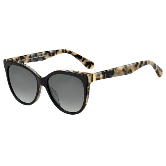 Kate Spade DAESHA/S WR7 56WJ(KS16) Women's Black Havana