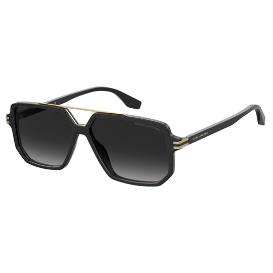 Marc Jacobs MARC 417/S 807 589O(MJ48) Men's Black Sunglasses