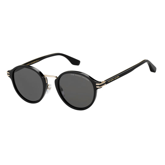 Marc Jacobs MARC 533/S 2M2 49IR(MJ9) Men's Black Gold Sunglasses