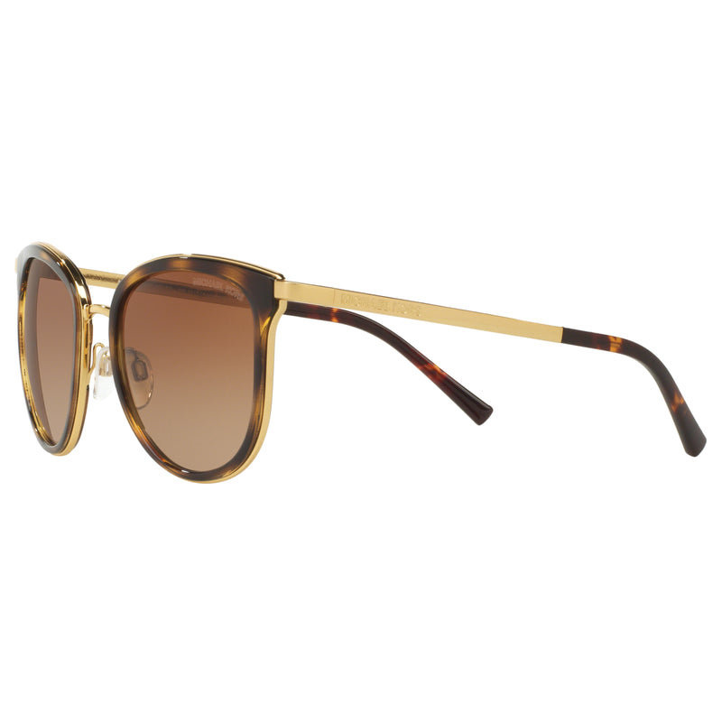 Sunglasses - Michael Kors 0MK1010 110113 54 (MK02) Women's Dark Tortoise-Gold  Sunglasses