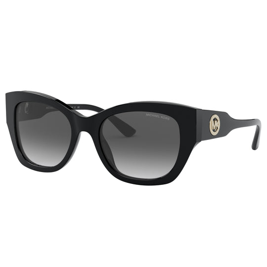 Michael Kors 0MK2119 30058G 53 (MK20) Women's Black Palermo Sunglasses