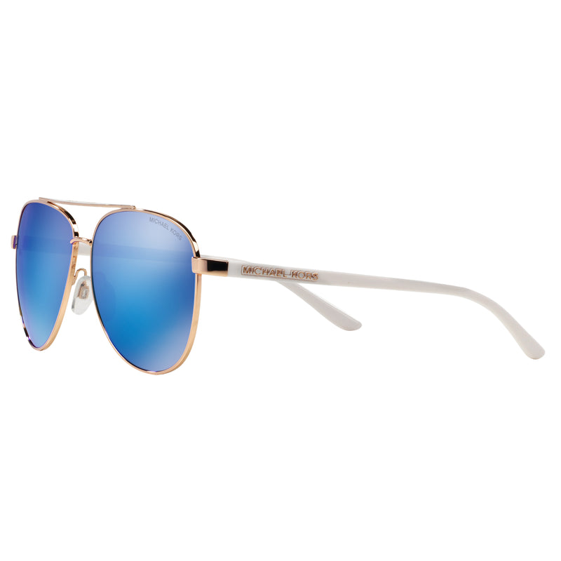 Sunglasses - Michael Kors 0MK5007 104525 59 (MK18) Women's Rose Gold White Hvar Sunglasses