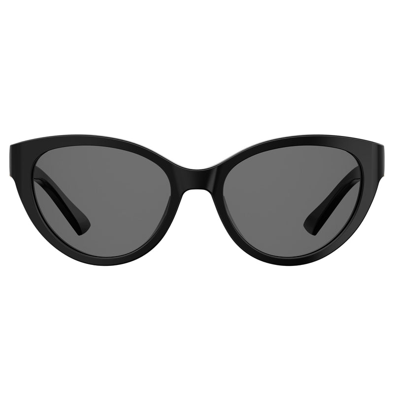 Sunglasses - Moschino MOS065/S 807 55IR Women's Black Sunglasses