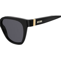 Sunglasses - Moschino MOS066/S 0 807 55IR Women's Black Sunglasses
