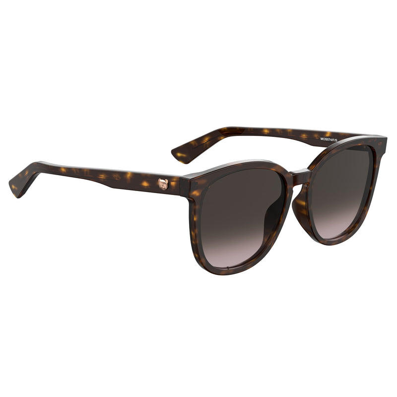 Sunglasses - Moschino MOS074/F/S 086 56HA Women's Havana Sunglasses