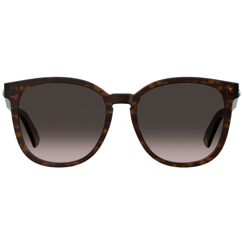 Sunglasses - Moschino MOS074/F/S 086 56HA Women's Havana Sunglasses