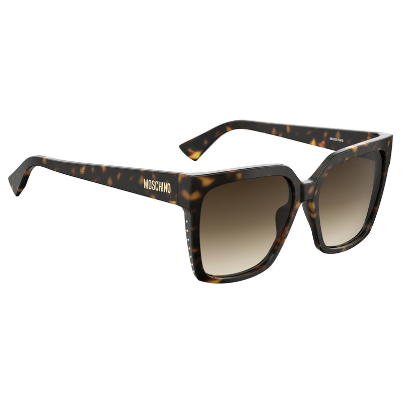 Sunglasses - Moschino MOS079/S 086 57HA Women's  Havana Sunglasses