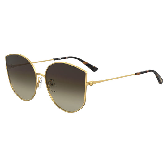 Moschino MOS086/G/S 001 64HA(MOS7) Women's Yellow Gold Sunglasses