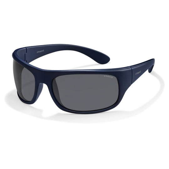 Polaroid 07886 SZA 66Y2(PLD50) Men's Mtbk Blue Sunglasses