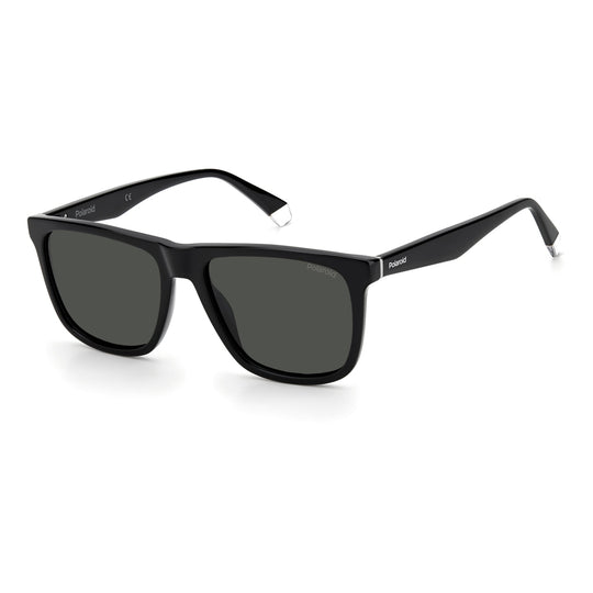 Polaroid PLD 2102/S/X 807 55M9(PLD53) Unisex Black Sunglasses