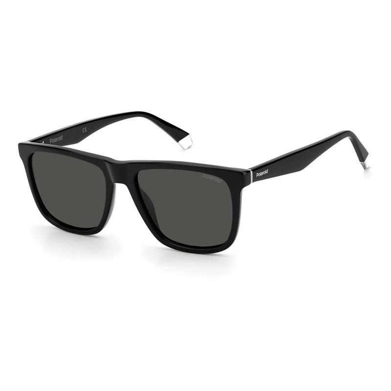 Sunglasses - Polaroid PLD 2102/S/X 807 55M9 Unisex Black Sunglasses