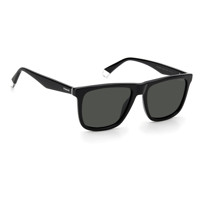 Sunglasses - Polaroid PLD 2102/S/X 807 55M9 Unisex Black Sunglasses