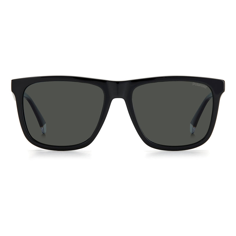 Sunglasses - Polaroid PLD 2102/S/X 807 55M9 Unisex Black Sunglasses