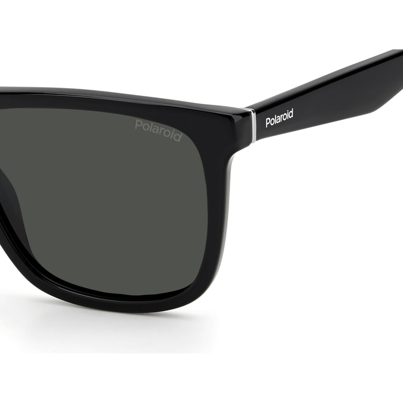 Sunglasses - Polaroid PLD 2102/S/X 807 55M9 Unisex Black Sunglasses