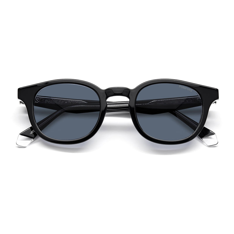 Sunglasses - Polaroid PLD 2103/S/X 7C5 49C3 Unisex Black Cryst Sunglasses