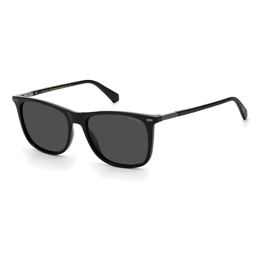 Polaroid PLD 2109/S 807 55M9(PLD47) Unisex Black Sunglasses